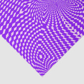 Polare Quadrate Streifen Mandala Muster Seidenpapier (Ausschnitt)