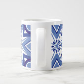 Polare Sternexplosion Jumbo-Tasse (Rückseite)