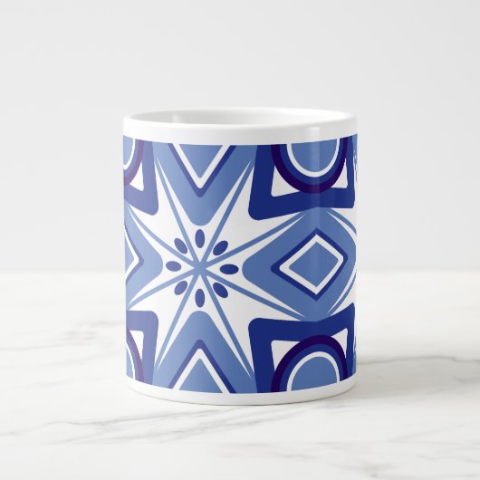 Polare Sternexplosion Jumbo-Tasse (Vorderseite)