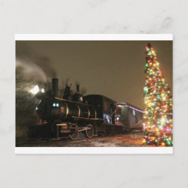 polare Weihnachtsausdrücke Postkarte