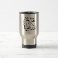 Polarer Bär isolierte Klimaänderungs-Tasse Arny