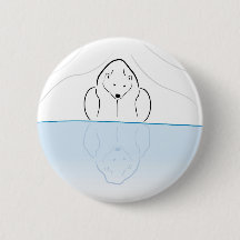 Polarer Bär Reflexion auf globaler Erwärmung