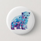 Polarer Bärn-Abzeichen Button (Vorderseite)