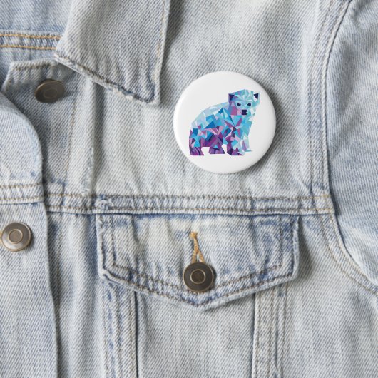 Polarer Bärn-Abzeichen Button (Beispiel)