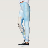 Polarer Bärn-arktische WeltLeggings Leggings (Links)