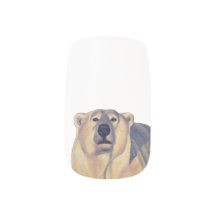 Polarer Bärn-Fingernagel-cooler Bärn-Dekor