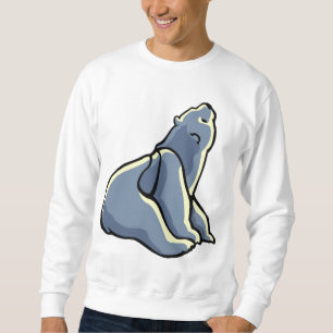 Polarer Bärn-Kunst-T - Shirt-polarer Sweatshirt