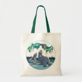 Polarer Bärn-Kunst-Taschen-Taschen-gebürtiger Tragetasche (Vorne)