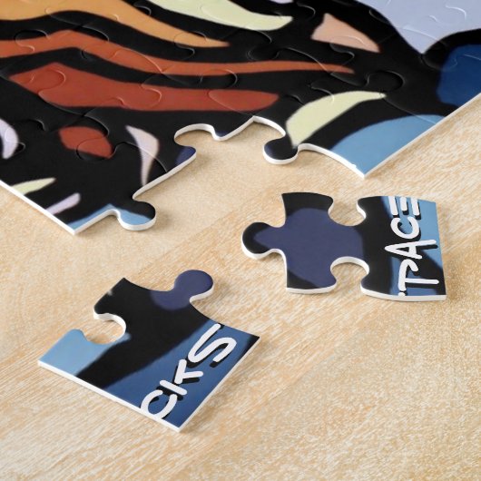 Polarer Bärn-Puzzlespiel-personalisiertes polarer Puzzle (Seite)