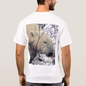 Polarer Bärn-T - Shirt 1 (Fronten- u. (Rückseite)