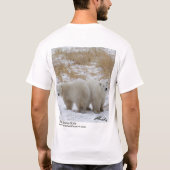 Polarer Bärn-T - Shirt 4 (Fronten- u. (Rückseite)