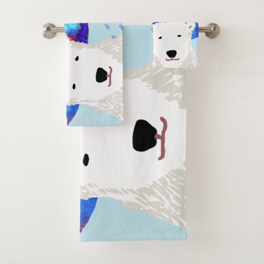 Polarer Bärn-Tuch-Set Badhandtuch Set (Insitu)