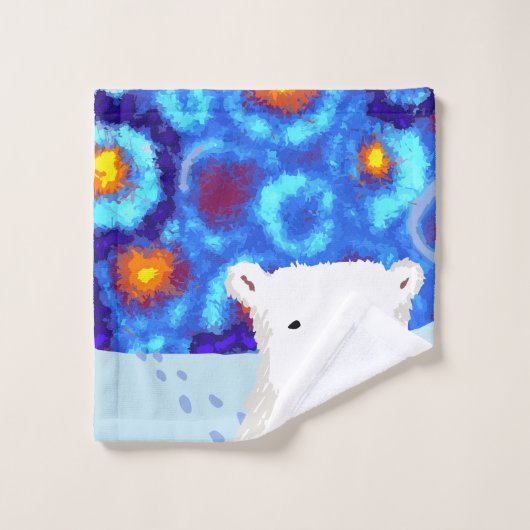 Polarer Bärn-Tuch-Set Badhandtuch Set (Waschlappen)