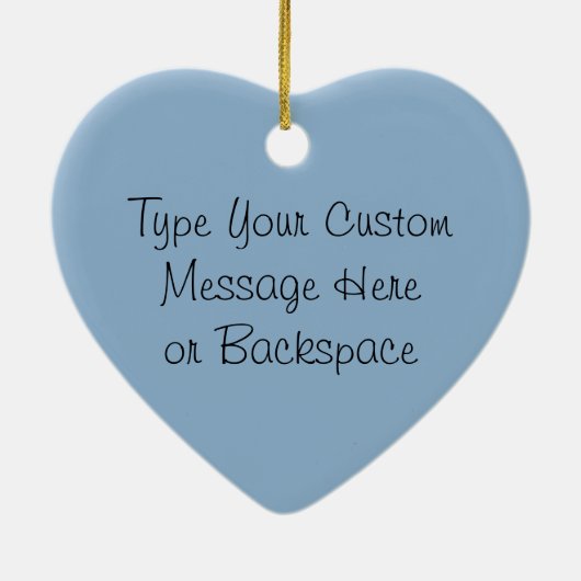 Polarer Keramik Ornament (Hinten)