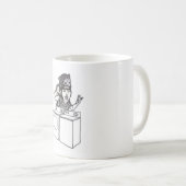 Polarer Waschmaschinen-Junge Kaffeetasse (VorderseiteRechts)