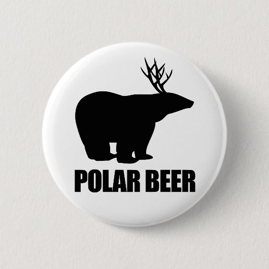 Polares Bier Button (Vorderseite)