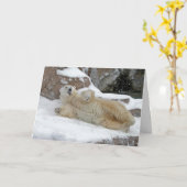 Polares Spiel Karte (Gelbe Blume)