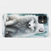 Polarfuchs Case-Mate iPhone Hülle (Rückseite (Horizontal))