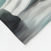Polarfuchs Fleecedecke (Ecke)