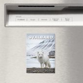 Polarfuchs in Svalbard Norwegen Magnet (In Situ (Geschirrspüler))