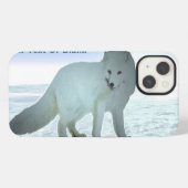 Polarfuchs iPhone Hülle (Rückseite (Horizontal))