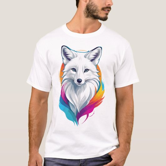 Polarfuchs T-Shirt (Vorderseite)