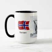 Polargebiet "Fram" im Eis Tasse (Links)