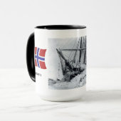 Polargebiet "Fram" im Eis Tasse (Vorderseite Links)