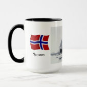 Polargebiet "Fram" im Eis Tasse (Links)