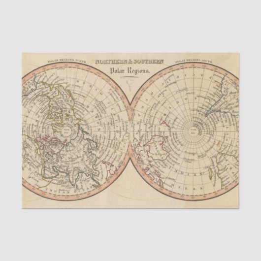 Polargebiete 2 seidenpapier (Vorderseite)