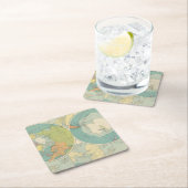 Polargebiete Rechteckiger Pappuntersetzer (Vor Ort)