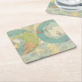 Polargebiete Rechteckiger Pappuntersetzer (angewinkelt)