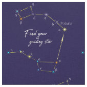 Polaris Star finden Stoff (Nahaufnahme)