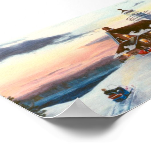 Polaris Sunset Poster (Ecke)