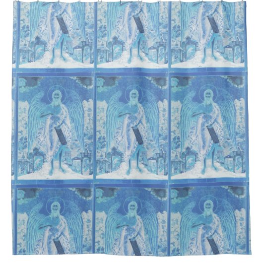 Polarisierter Johannes- der TäuferDuschvorhang Duschvorhang (Vorderseite)