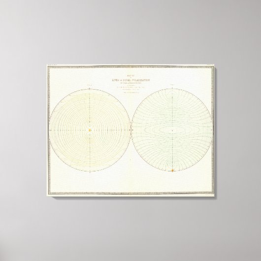 Polarisierung Leinwanddruck (Vorderseite)