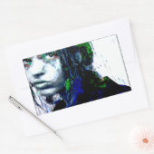 Polarität : kerica rechteckiger aufkleber (Umschlag)