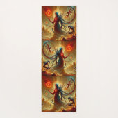 Polarity Yoga Mat Yogamatte (Rückseite)