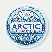 Polarkreis Magnet (Vorne)