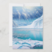 Polarlandschaften Einladung (Vorderseite)