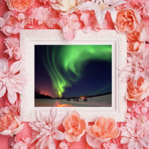 Polarlicht-Foto Fotodruck