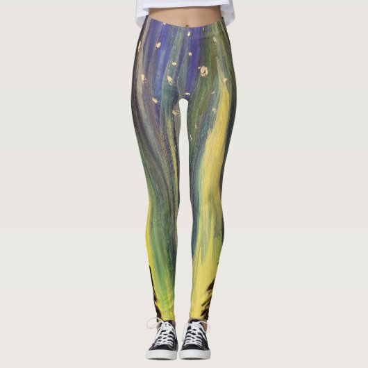 Polarlicht-Leggings Leggings (Vorderseite)
