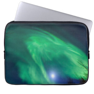 Polarlicht Nordlicht Fairbanks Laptopschutzhülle