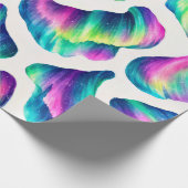 Polarlicht Nordlicht Geschenkpapier (Ecke)