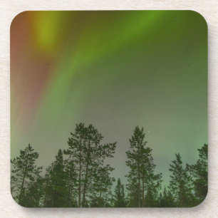 Polarlicht Nordlichter Himmel Glühen Funkeln Untersetzer