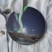 Polarlicht Norwegen Button (Beispiel)