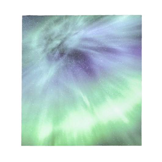Polarlicht Notizblock (Vorderseite)