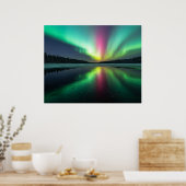 Polarlicht Poster (Küche)