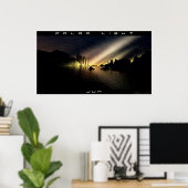 Polarlicht Poster (Heimbüro)