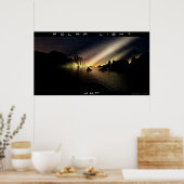 Polarlicht Poster (Küche)